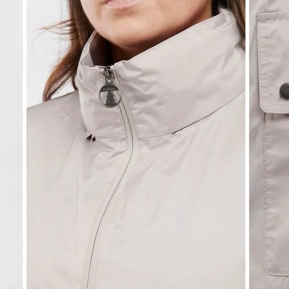 Barbour Campion water resistant jacket oyster 2X NWT - Picture 6 of 13